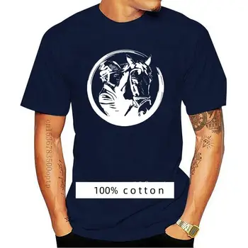 Новая футболка для верховой езды, Мужская Индивидуальная Футболка с Коротким рукавом и круглым вырезом, Милая Юмористическая Летняя Обычная футболка